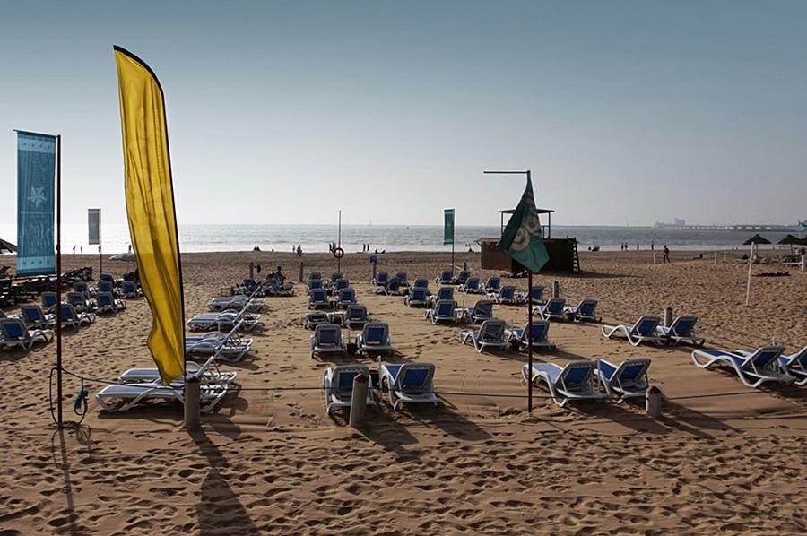 켄지 유로파 호텔 아가디르 외부 사진 Beach at the resort