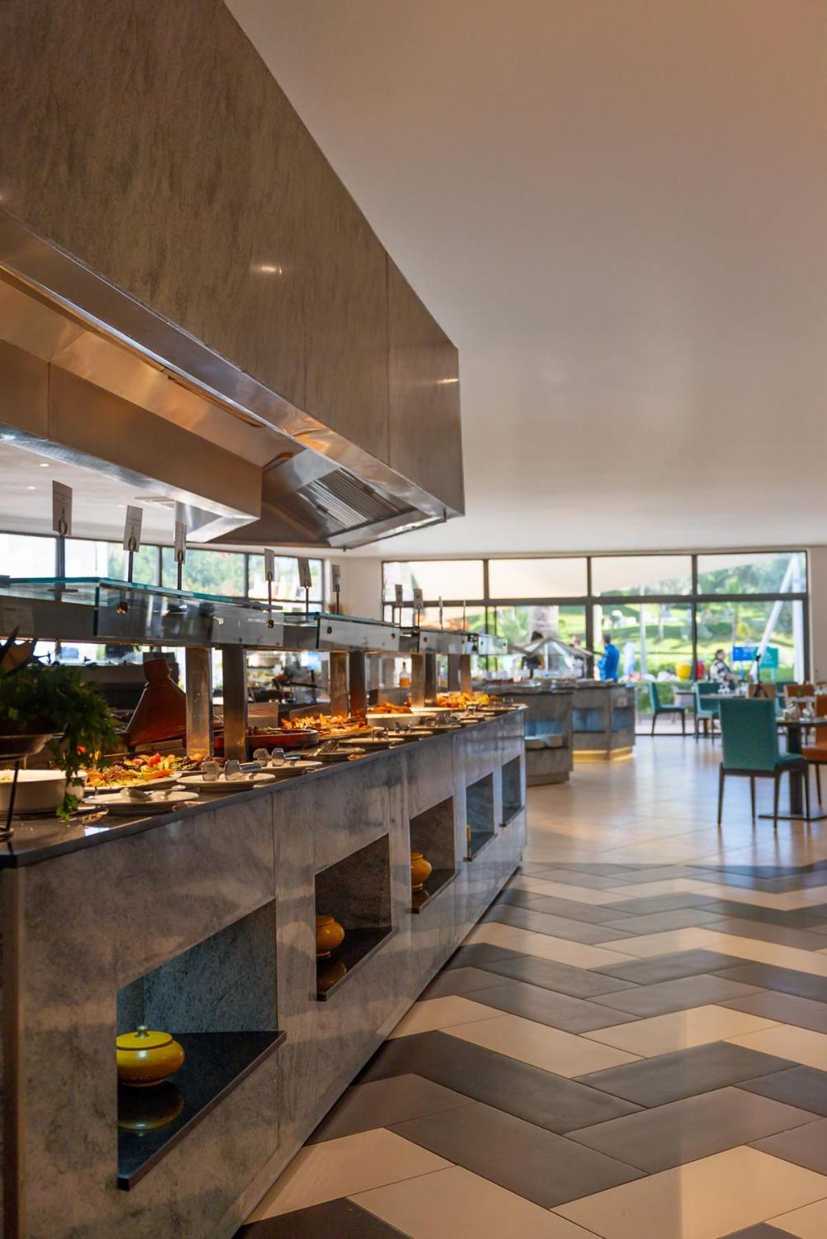 켄지 유로파 호텔 아가디르 외부 사진 The buffet at the hotel